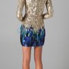 Matthew Williamson Liquid Sequin Dress in Gold - Lyst