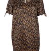 Paul By Paul Smith Printed Dress in Brown - Lyst