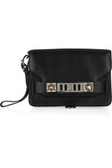 Proenza Schouler Ps11 Textured-leather Clutch