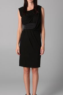 Alexander Wang Draped Dress with Cummerbund - Lyst