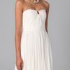 Reem Acra Flourish Gown in White (ivory) - Lyst