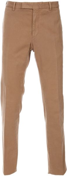 Ralph Lauren Chino Trouser in Brown for Men (tan) - Lyst