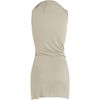 Rick Owens Lilies Drape Front Top in White (pearl) - Lyst