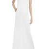 Calvin Klein Collection Gabriella Jersey Gown in White - Lyst