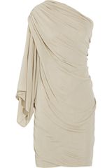 Yigal Azrouel Crepe-jersey One-shoulder Dress