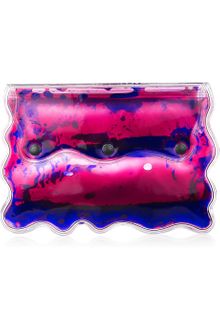 Christopher Kane Aqua Gel-filled Pvc Clutch - Lyst