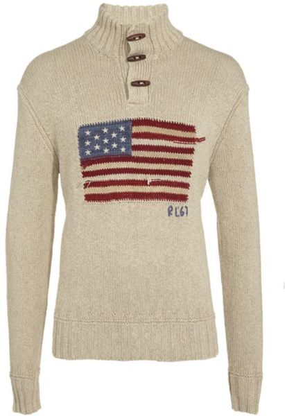 ralph lauren baby flag sweater