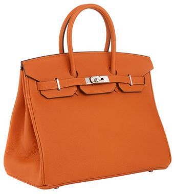 Hermes 35cm Birkin Orange Togo With Phw - Lyst