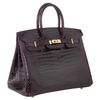 Hermes 35cm Birkin Prune Crocodile With Ghw in Purple (prune) - Lyst
