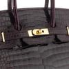 Hermes 35cm Birkin Prune Crocodile With Ghw in Purple (prune) - Lyst