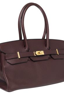 Hermes Shoulder Birkin Prune With Ghw - Lyst