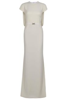 Alessandra Rich Lace Back Gown - Lyst