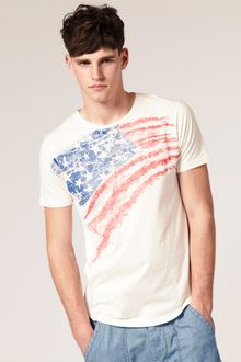 ASOS Collection Asos Stars & Stripes Crew Neck T-shirt - Lyst