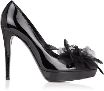 D&G Dita Corsage Patent Court Shoe - Lyst