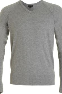 James Perse V-neck Sweater - Lyst
