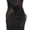 Marchesa Lace Cocktail Dress in Black - Lyst