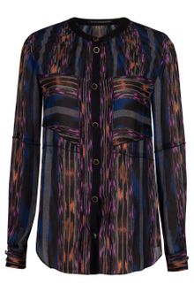 Proenza Schouler Navajo Pleat Yolk Blouse - Lyst