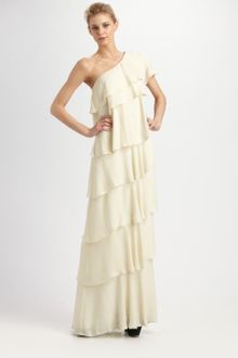 Rachel Zoe Stevie Ruffled Maxi Gown - Lyst