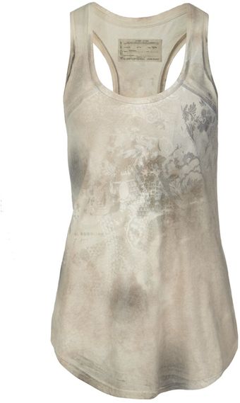 AllSaints Stencil Vest - Lyst