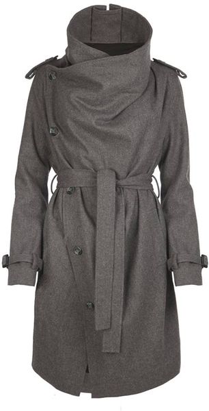 AllSaints Nahara Trench Coat - Lyst
