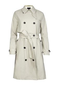 AllSaints Berkeley Square Trenchcoat - Lyst