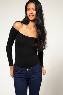 ASOS Collection Asos Basic Off Shoulder Body - Lyst