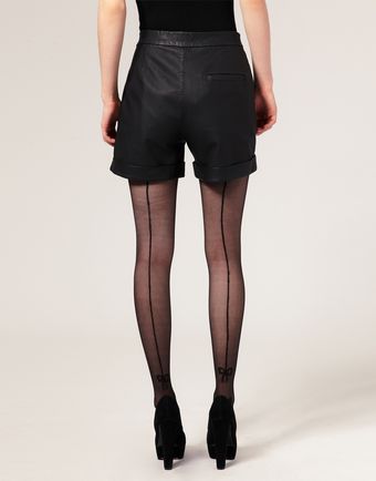 ASOS Collection Asos Bow Seam Tights - Lyst