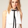 Asos Collection Asos Velvet Bow Brooch in Black - Lyst