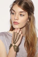 ASOS Collection Asos 3 Finger Chains Hand Harness