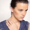Asos Collection Asos Double Finger Amour Ring in Gold - Lyst