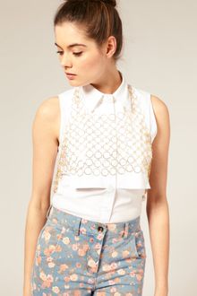 ASOS Collection Asos Linked Rings Upper Body Harness - Lyst