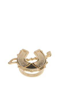 ASOS Collection Asos Metal Horseshoe Ring - Lyst