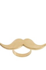 ASOS Collection Asos Ring with Metal Moustache