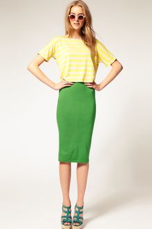 ASOS Collection Asos Jersey Pencil Skirt - Lyst