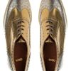 Asos Asos Monroe Platform Creeper Shoe in Gold (metallic) - Lyst