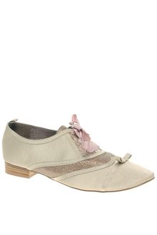 Asos Asos Myth Pretty Lace Up Brogue - Lyst