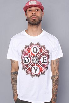 Obey The Dye Star Everyday Crew Neck Tee in White - Lyst