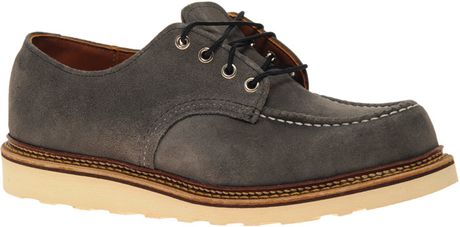 shoes oxford wing grey