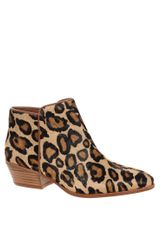Sam Edelman Petty Leopard Low Heel Boots