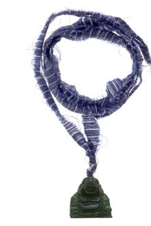 Aurelie Bidermann Buddha Necklace On Mens Shirt Thread - Lyst