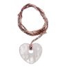 Aurelie Bidermann Heart Necklace On Liberty Thread in White - Lyst