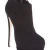 Giuseppe Zanotti Suede Shoe Boot in Black - Lyst