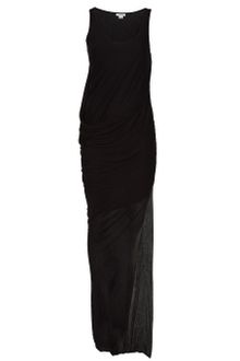 Helmut Lang Drape Long Dress - Lyst