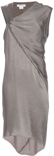 Helmut Lang Drape Dress - Lyst