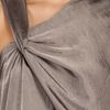 Helmut Lang Drape Dress in Gray (grey) - Lyst