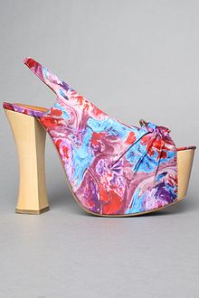 Jeffrey Campbell The Ring-a-ling Shoe in Fuchsia Combo - Lyst