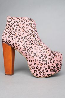 Jeffrey Campbell The Lita Shoe in Pink Leopard Fur - Lyst