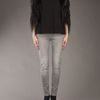 Lanvin Cropped Goat and Fox Fur Jacket in Black - Lyst