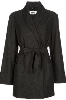 Maison Martin Margiela Belted Jacket - Lyst