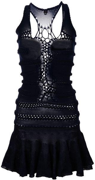 Mark Fast Knitted Dress - Lyst